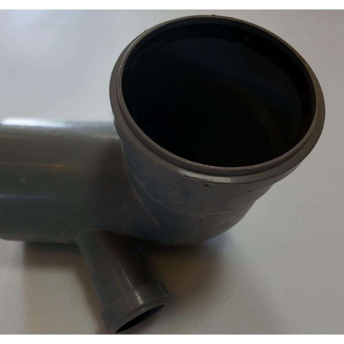 Curva wc innesto Ø 110x40 attacco sx