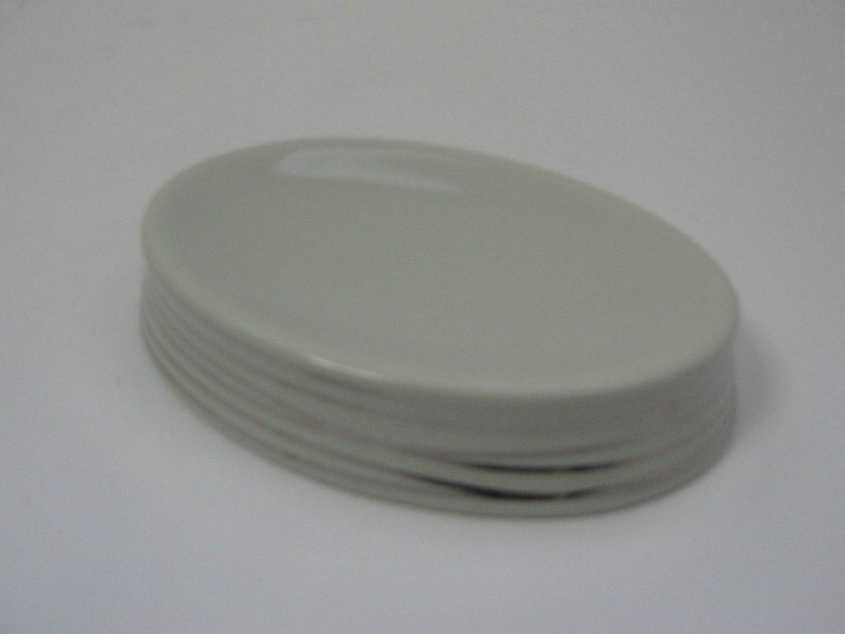 Portasapone diva grigio/argento