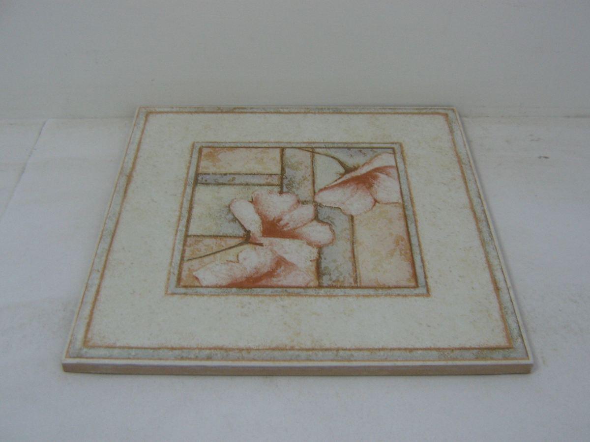 Inserto fiore elegance rosa/oro cm 20x20
