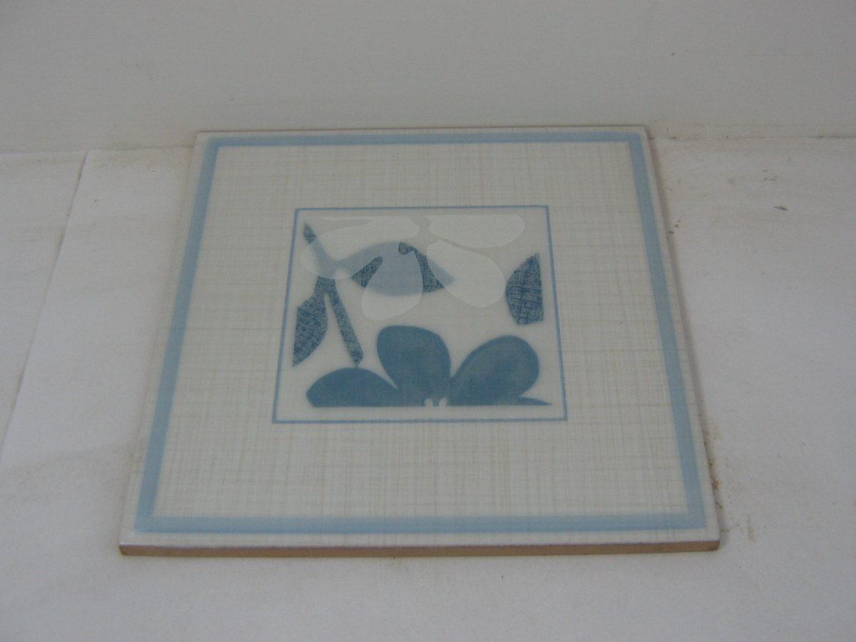 Inserto fiore jeans cm 20x20