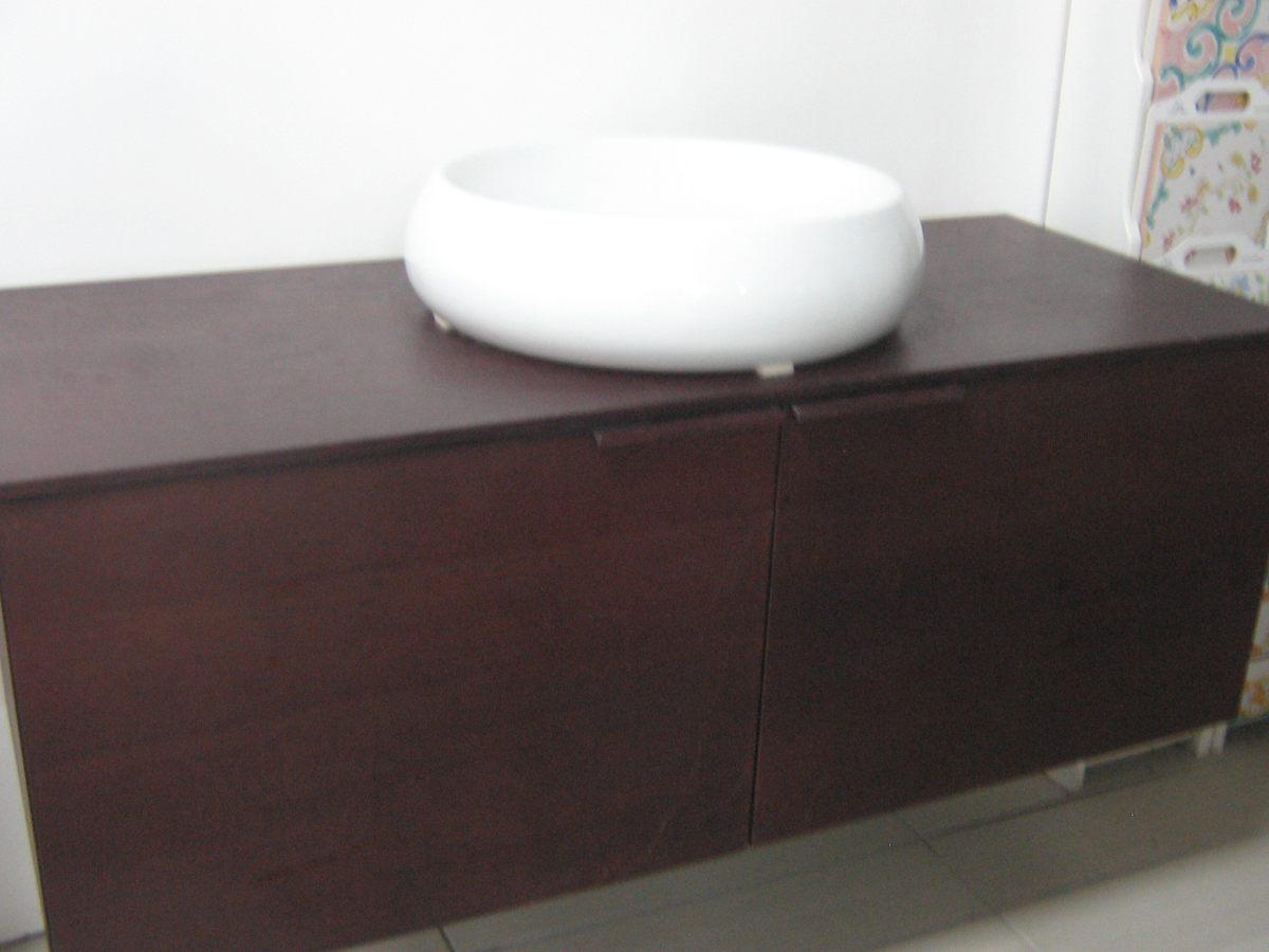 Composizione pass mogano cm 120
