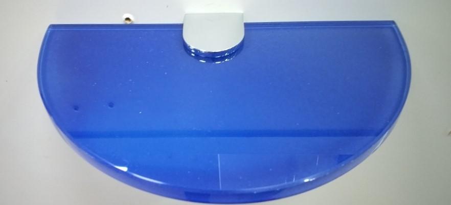 Portarotolo diva cromo/blu