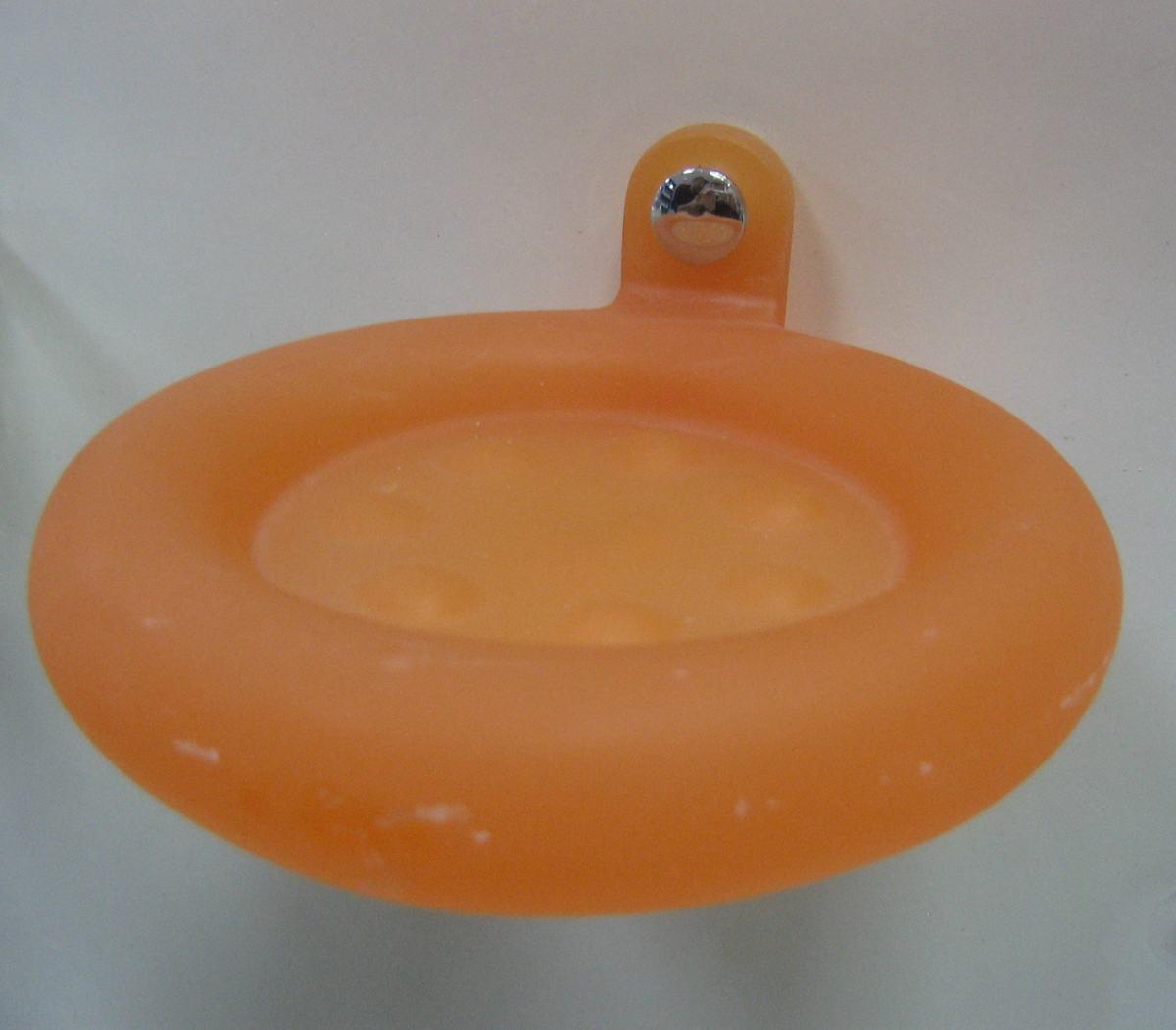 Porta salviette glass vetro arancio