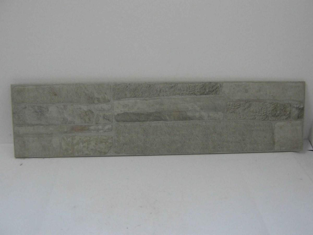 Rivestimento bric grigio cm 15x60