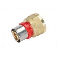 Raccordo dritto multistrato Ø 16 f pressare