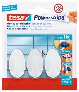 Tesa Tesa powerstrips ganci piccoli pz 3 90803 4042448105929