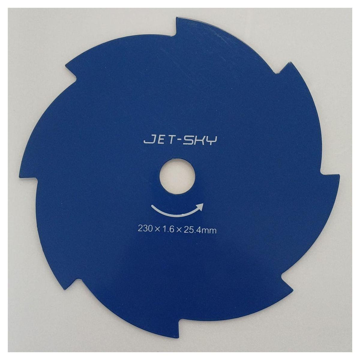 Disco p/decespugliatore 8 denti 230x25,4x1,6