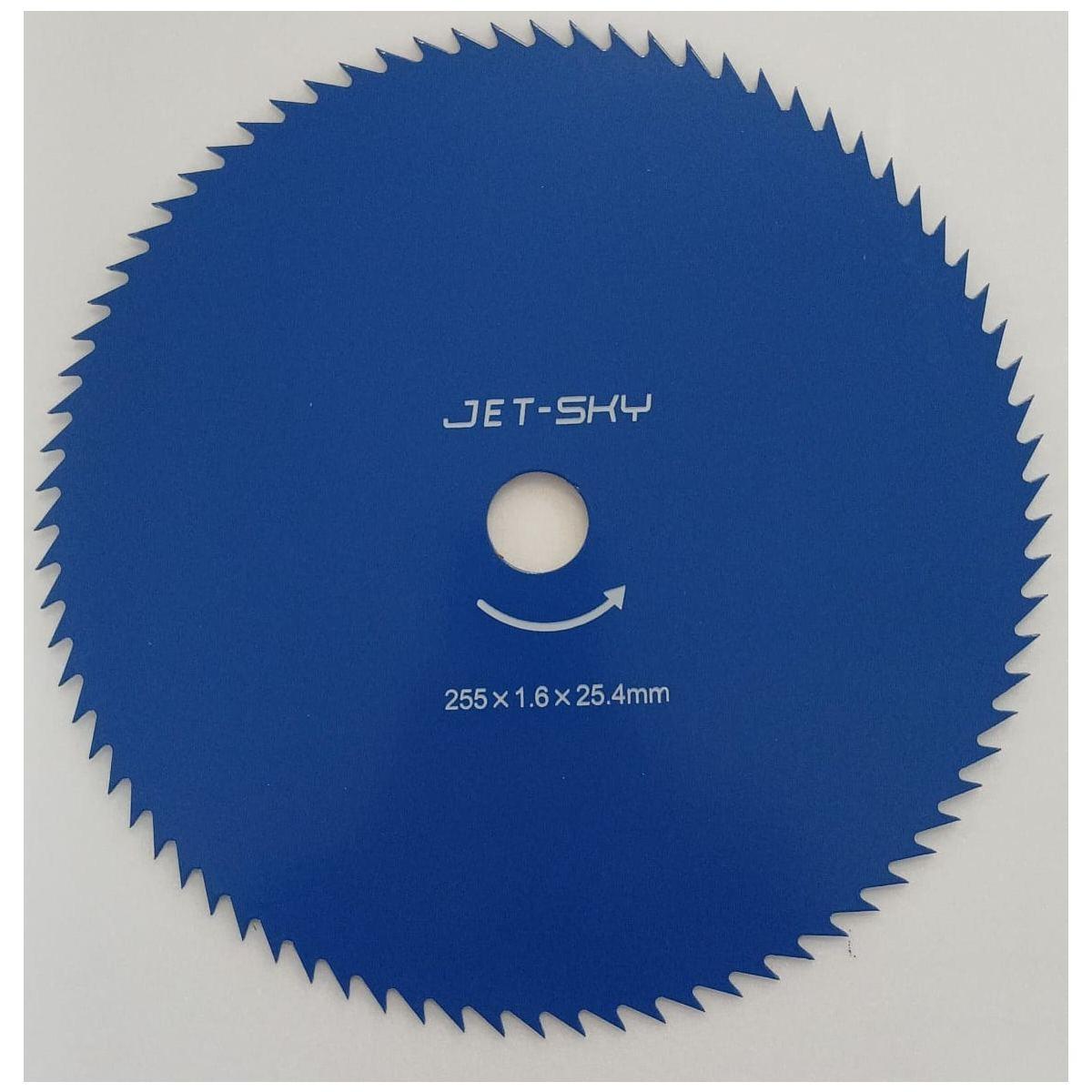 Disco p/decespugliatore 80 denti 255x25,4x1,6