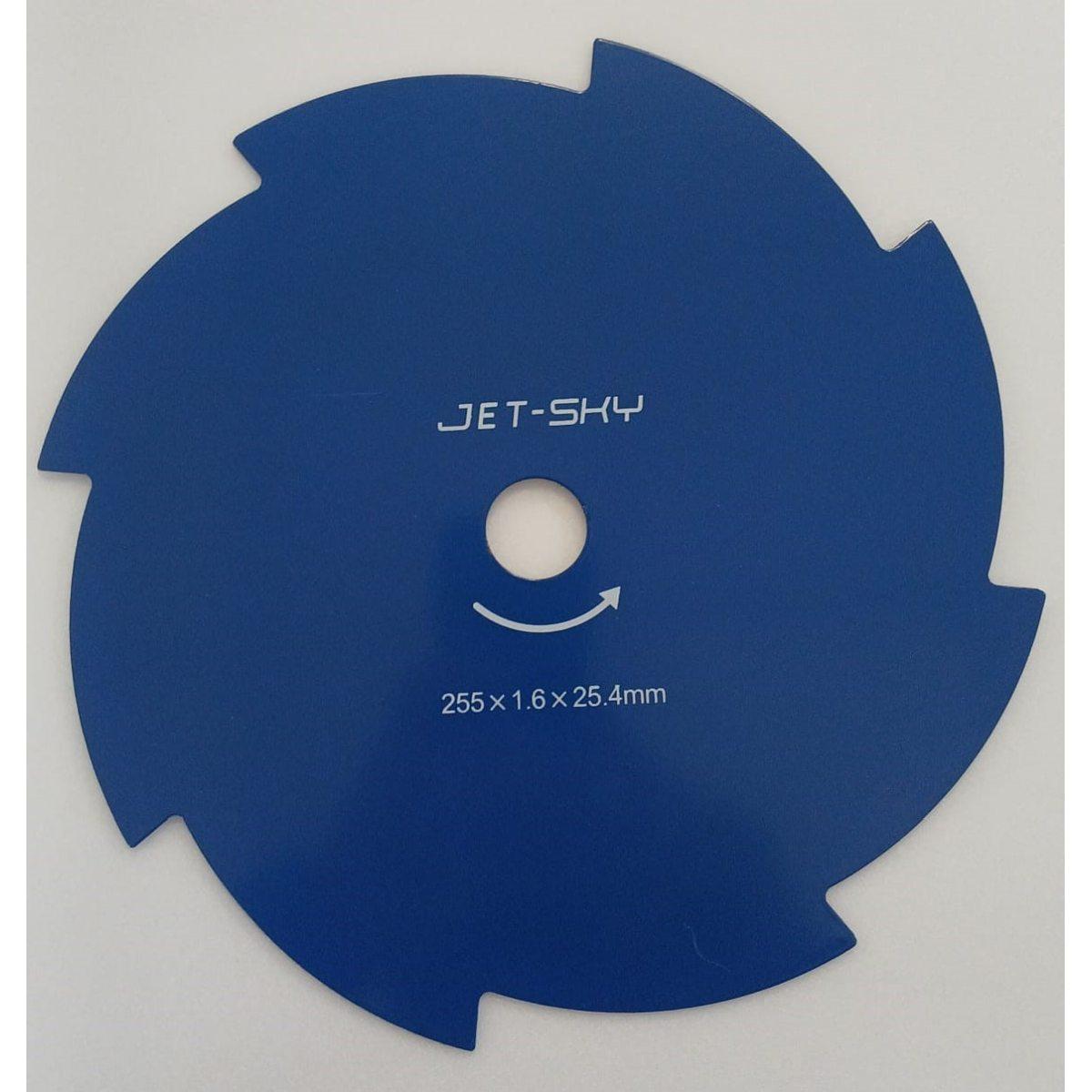 Disco p/decespugliatore 8 denti 255x25,4x1,6