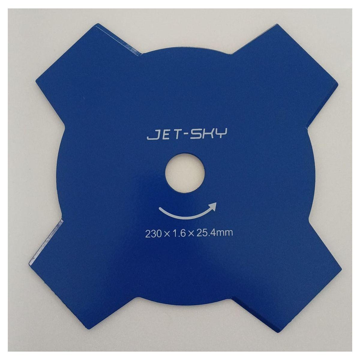 Disco p/decespugliatore 4 denti 230x25,4x1,6