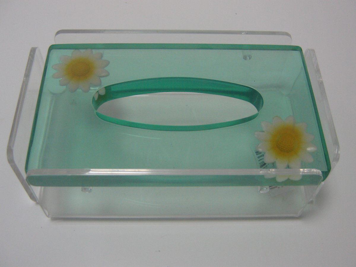 Porta kleenex pesciolini verde