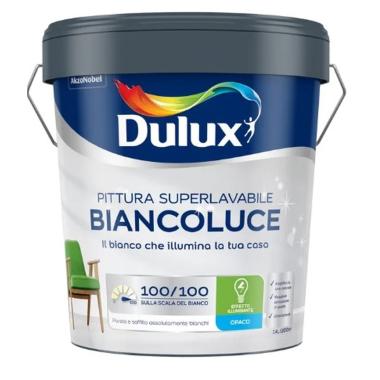 Idropittura superlavabile dulux bianco luce lt 14