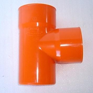 Tee arancio Ø 40