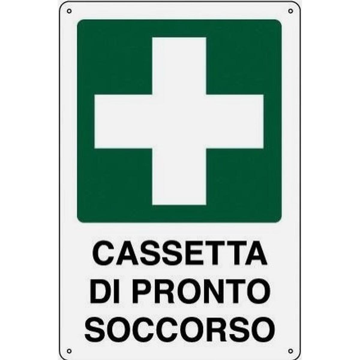 Cartello cassetta pronto soccorso 30x20