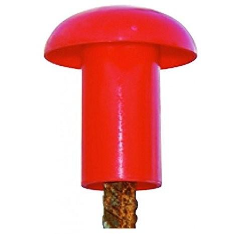 Fungo antinfortunistico rosso Ø 6/18