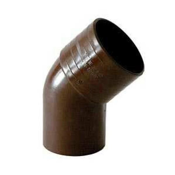 Curva 45 marrone  80