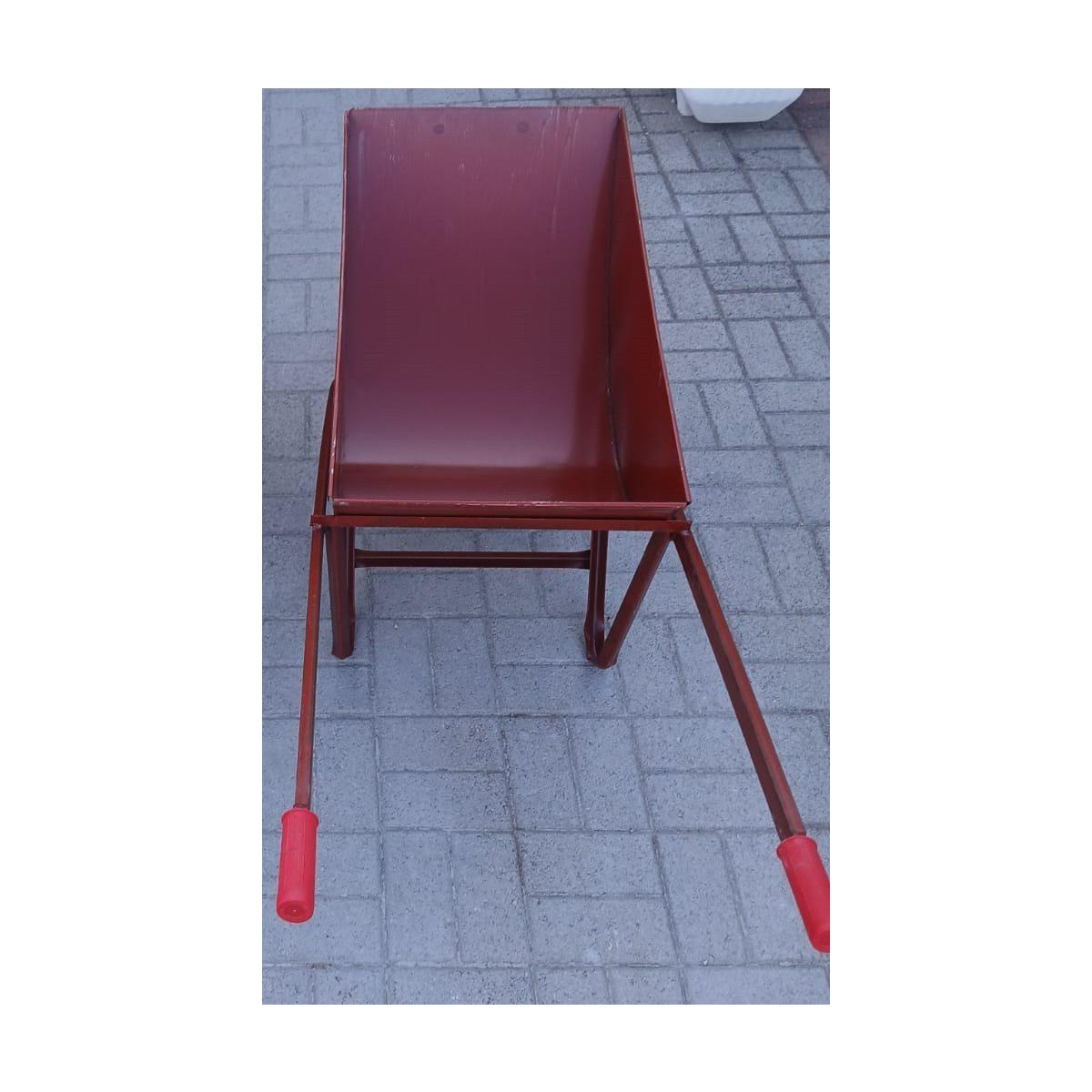 Carriola professionale saldata vasca 75 lt