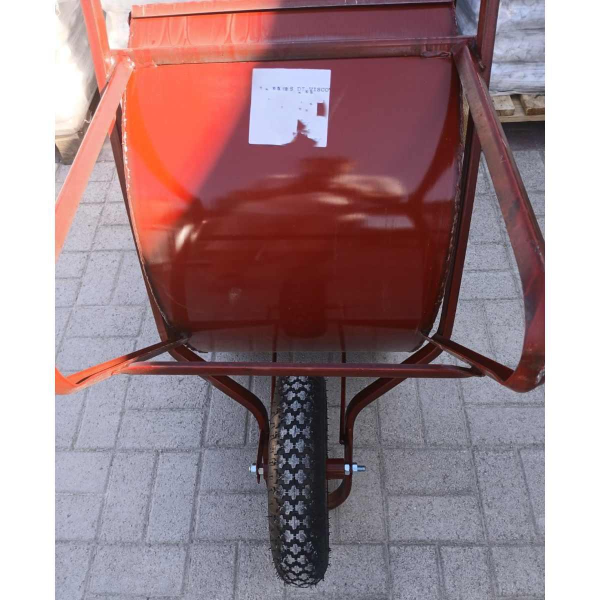 Carriola professionale saldata vasca 75 lt