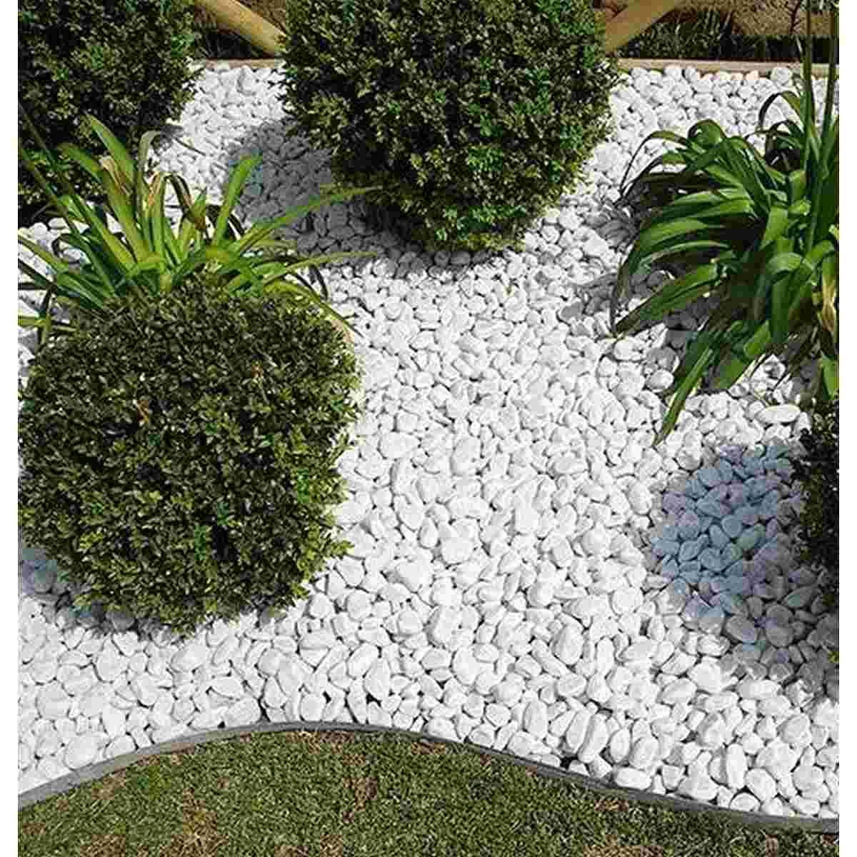 Ciottolo bianco carrara 40/60 kg 25