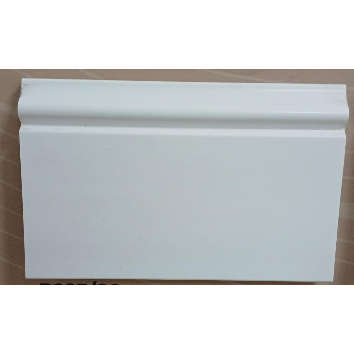Battiscopa bois polymero 80x12 bianco mt 2