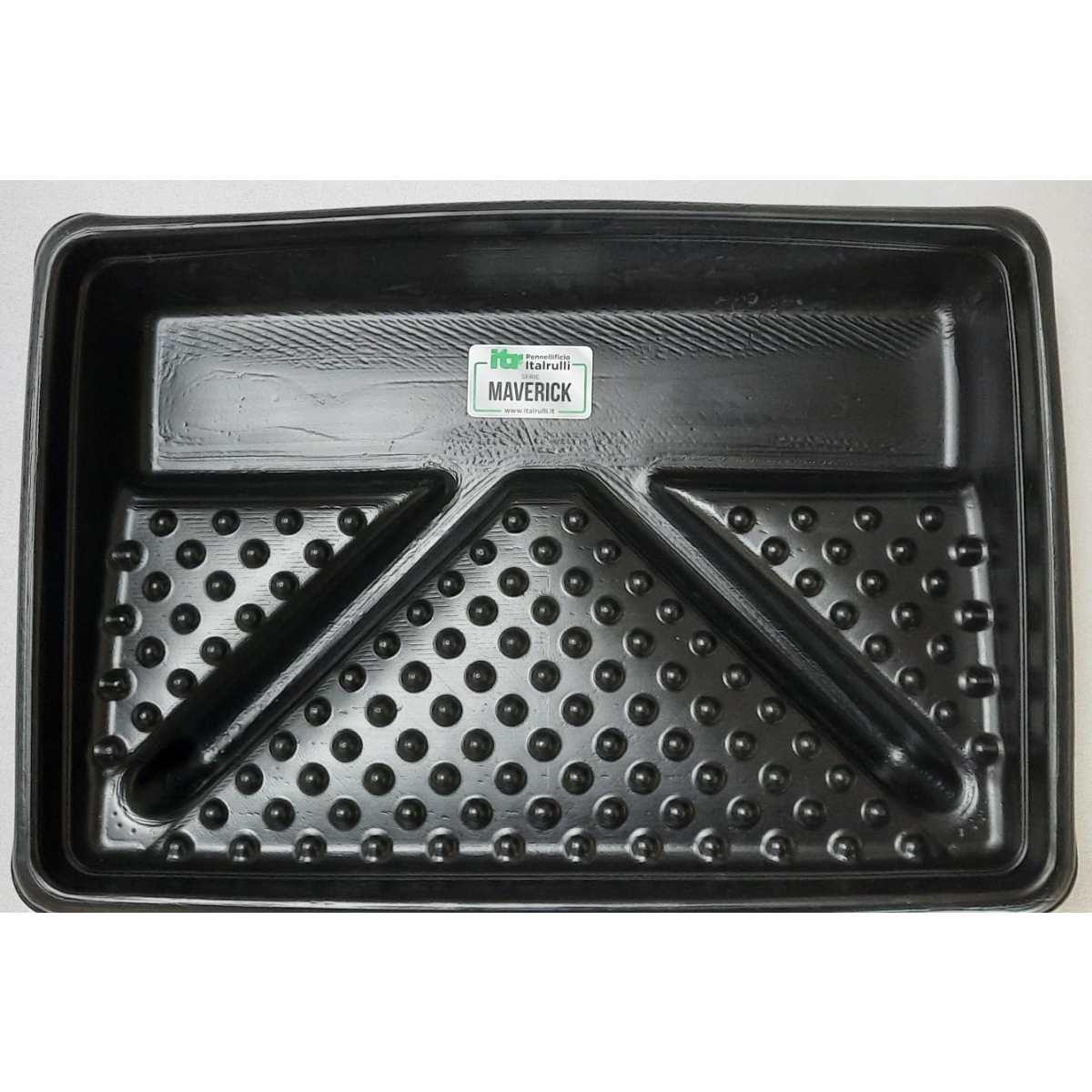 Vaschetta in plastica nera cm 60