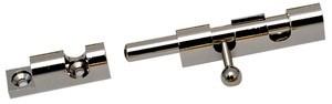 Chiavistello tondo cromato mm 60