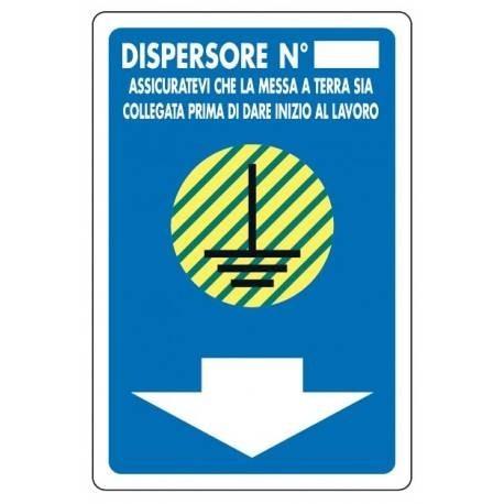 Cartello dispersore cm 20x30