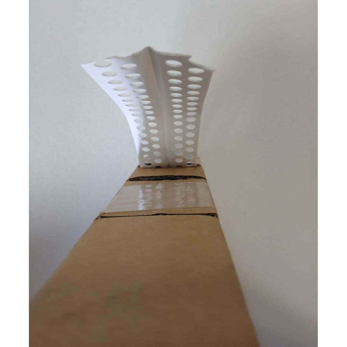Paraspigolo pvc angolo variabile mt 25