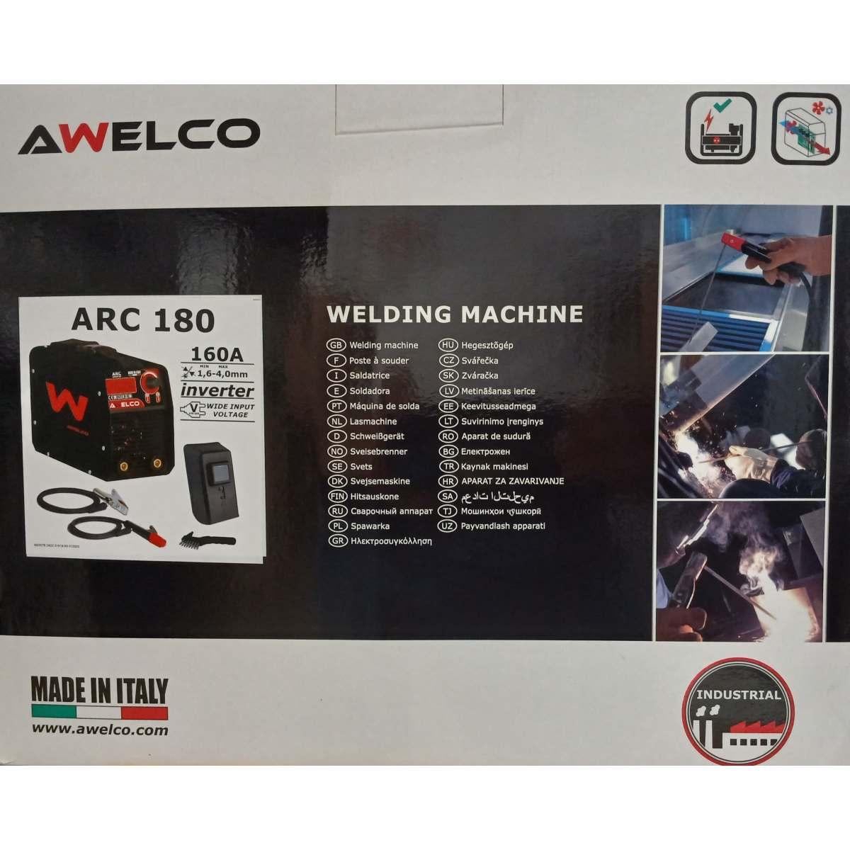 Saldatrice inverter awelco 180