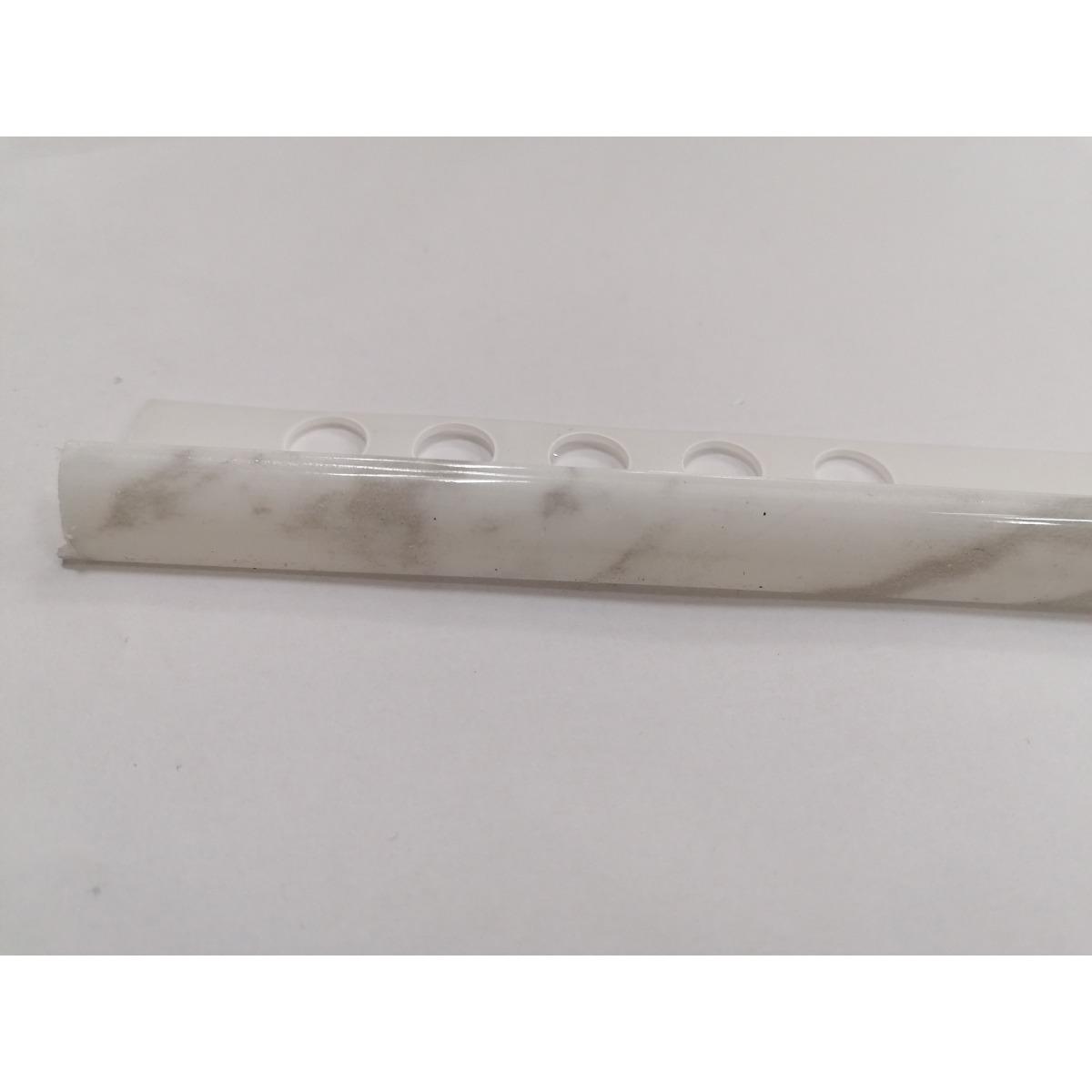 Jolly tondo mm 10x2,50 mt bianco marmorizzato