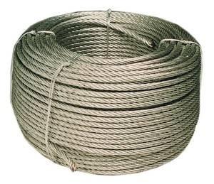 Cavetto acciaio 42f mm 3 mt100