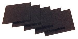 Vetrino nero inattico 777 per saldare mm 75x98