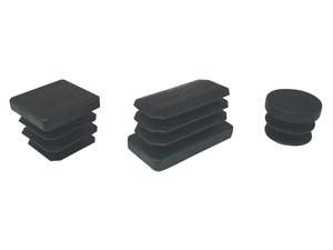 Puntale alettato rettangolare in plastica mm 20x30