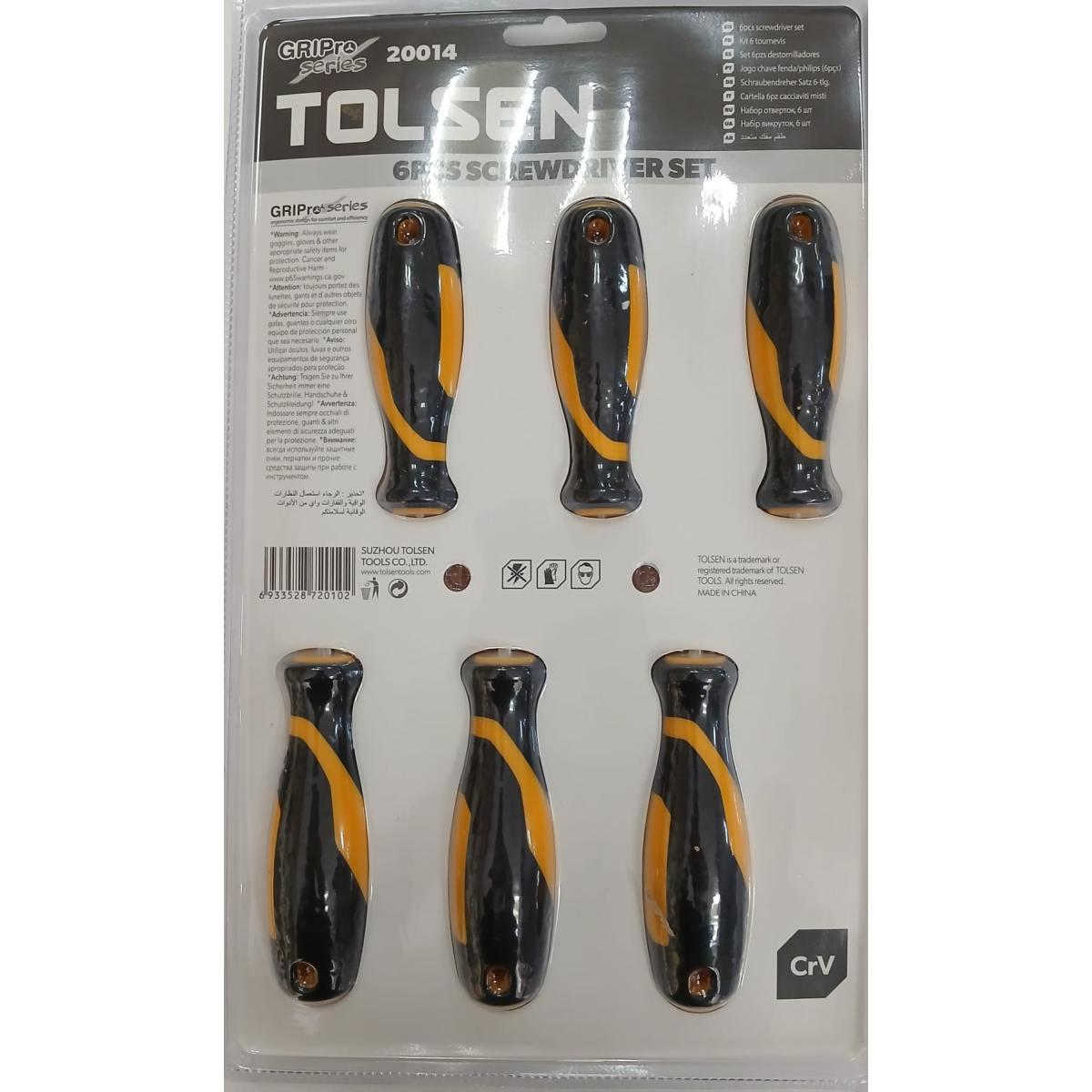 Cacciaviti misti  set 6pz