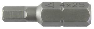 Inserto esagono mm 25 ø 4