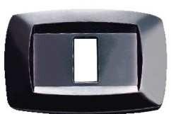 Placca 1p nera master