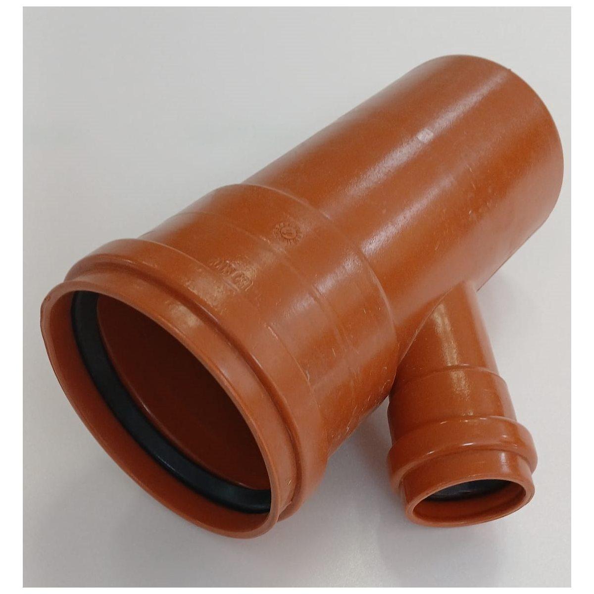 Braga innesto Ø 100/40 ral 8023
