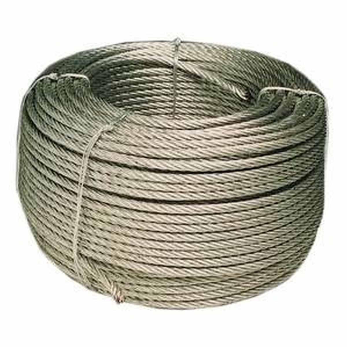 Cavetto acciaio 42f mm 5 mt 25