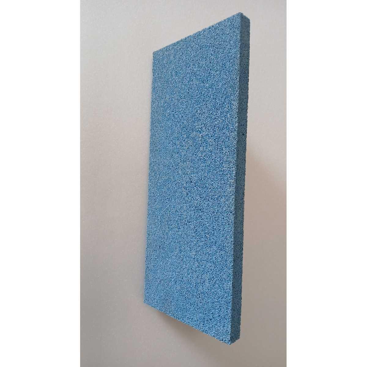 Frattone con spugna blu mm 240x100 supporto abs