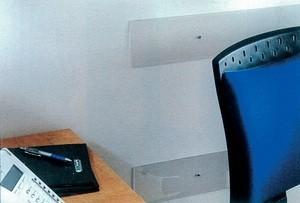 Battisedia trasparente liscio cm 12x80