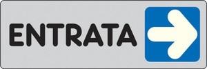 Etichetta entrata dx mm 150x50