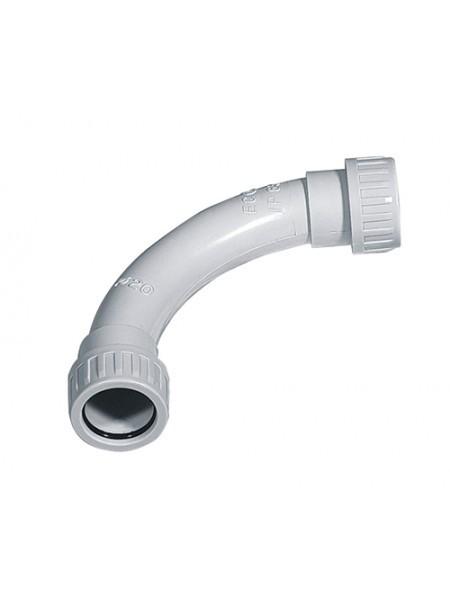 Curva 90 Ø 20 ip65 grigia