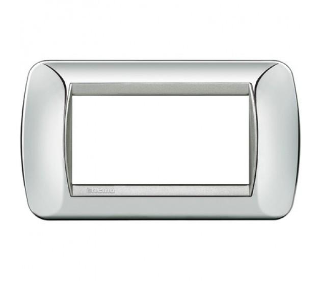 Placca 4p cromo ec
