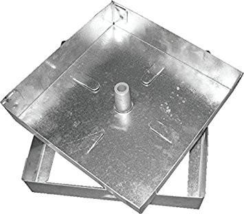Sigillo h5 zincato cm 23x23