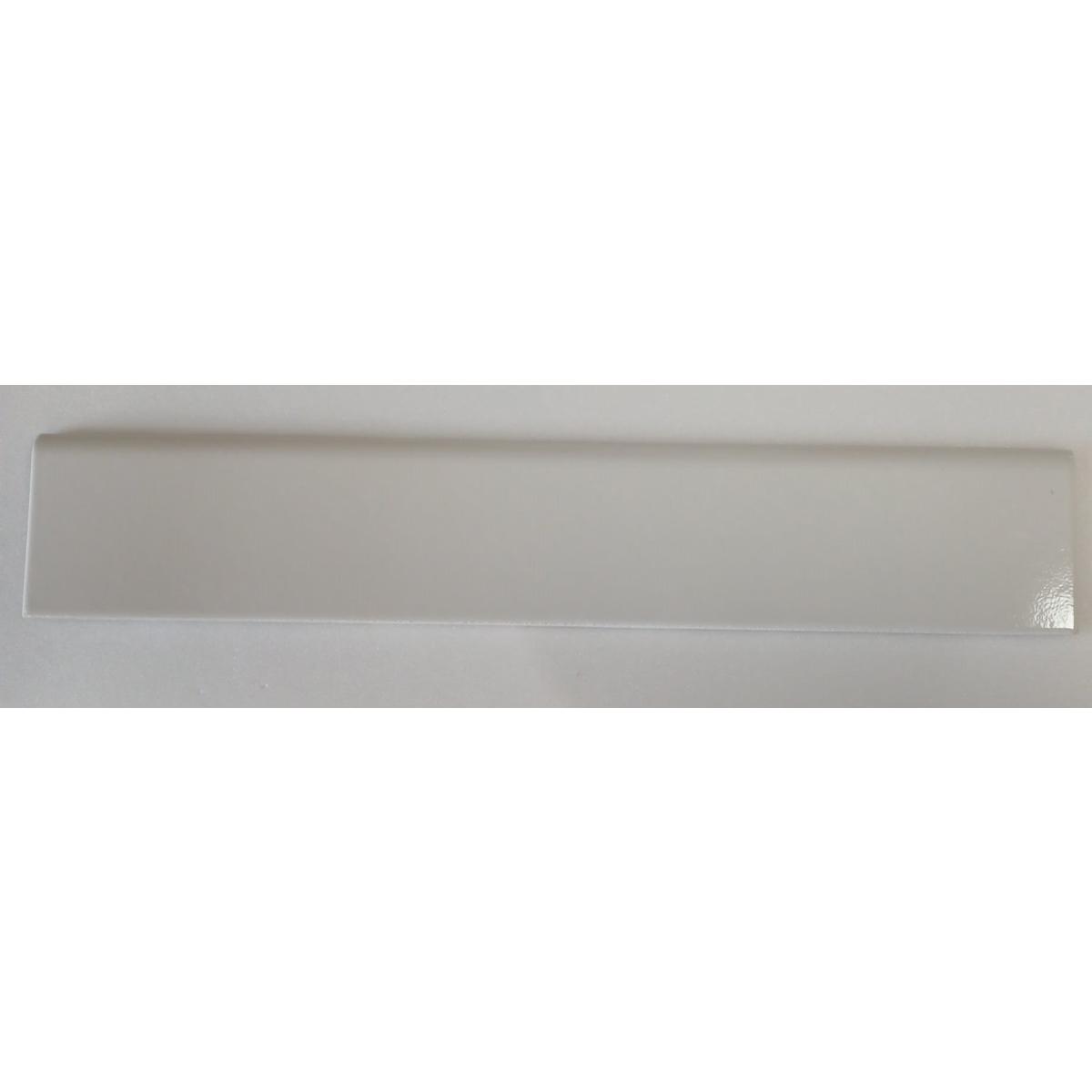 Battiscopa bianco lucido cm 8x45