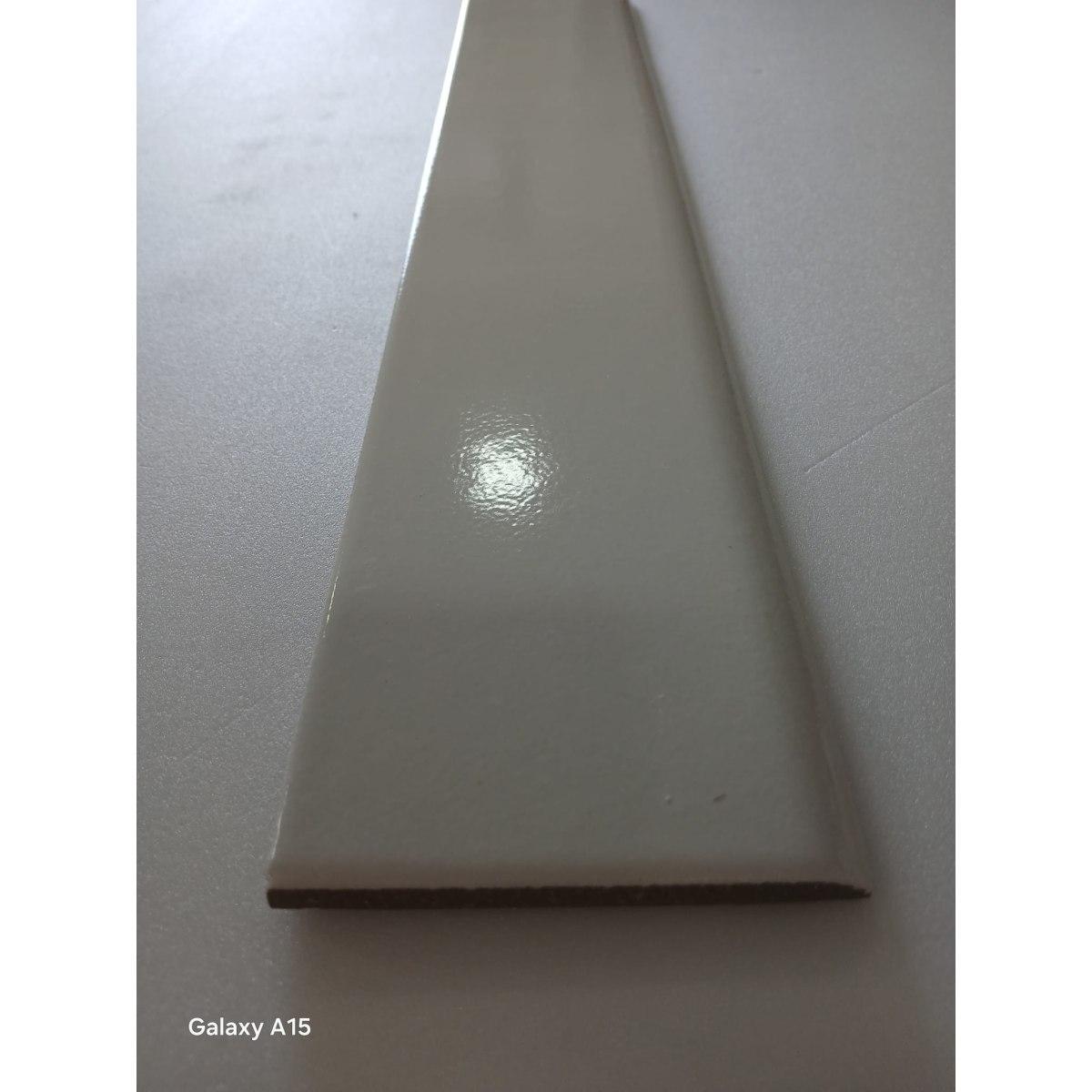 Battiscopa bianco lucido cm 8x45