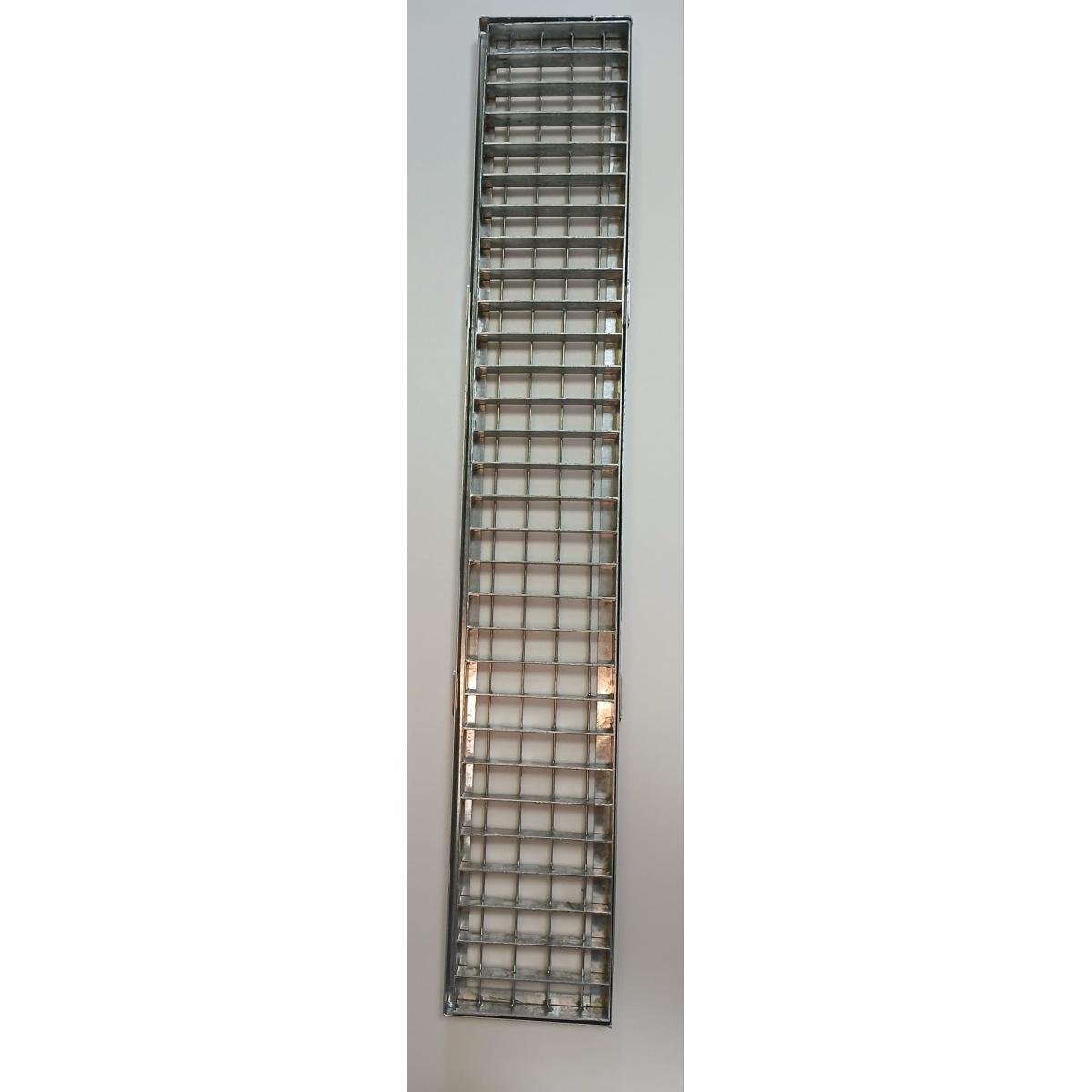 Griglia acciaio con telaio cm 100x15