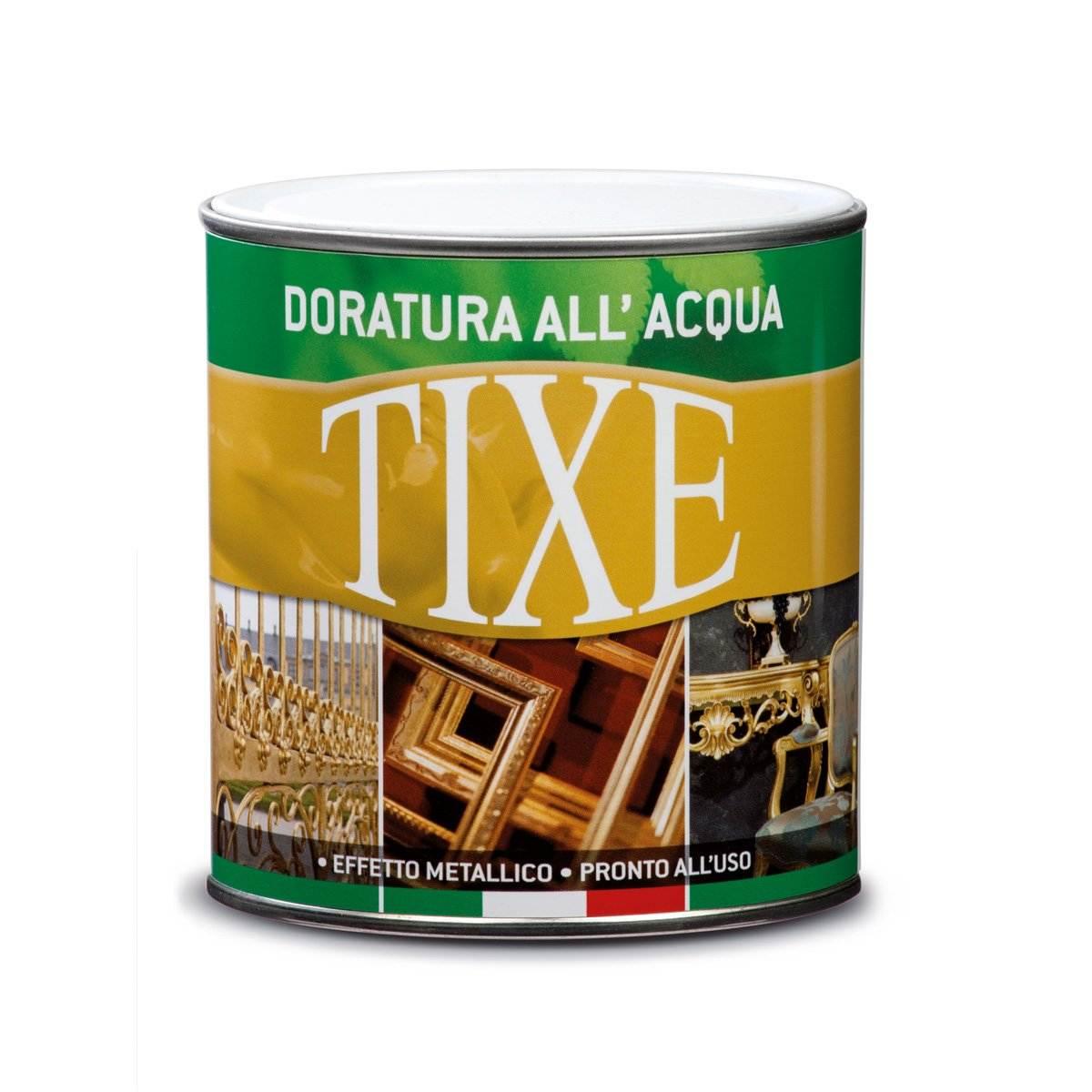 Tixe doratura ad acqua ricco pallido