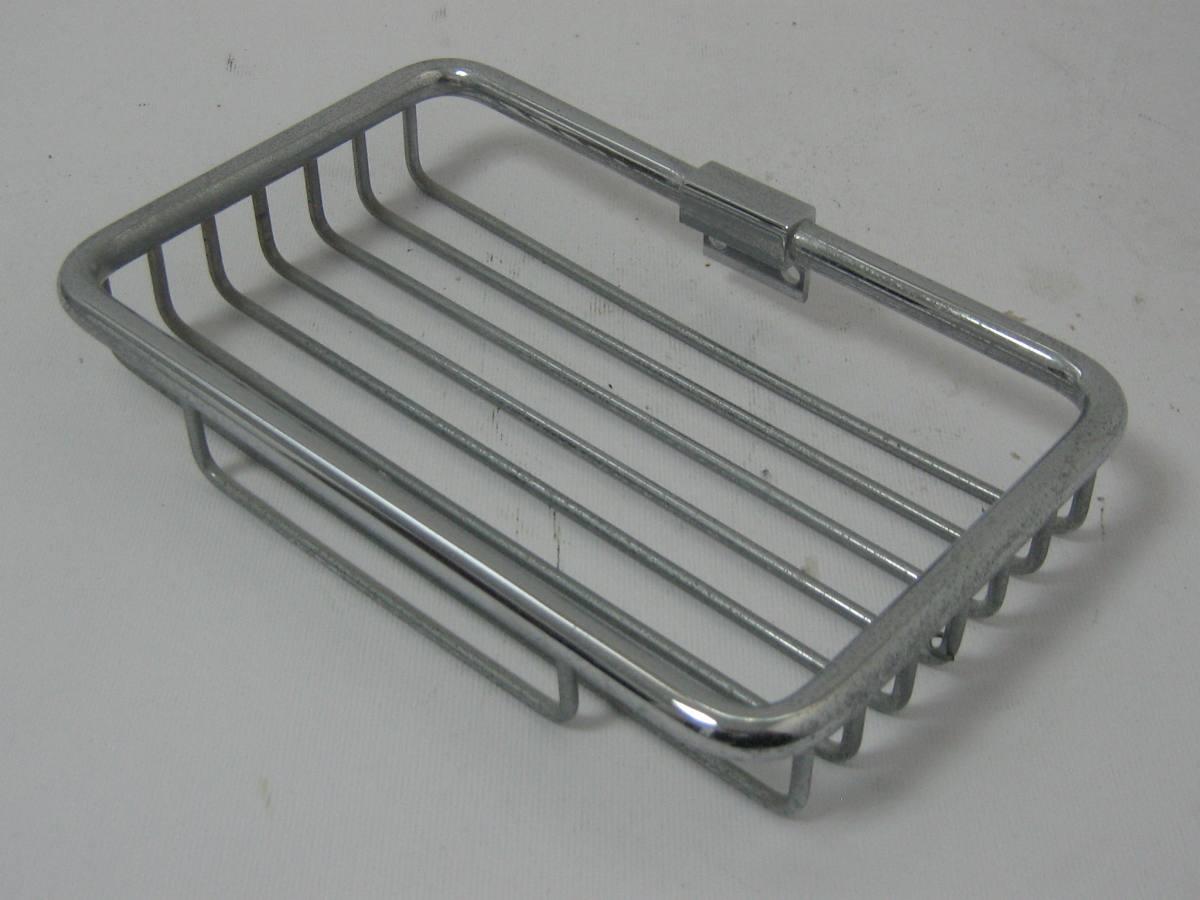 Griglia p/spugna rettangolare cromo cm 17x11