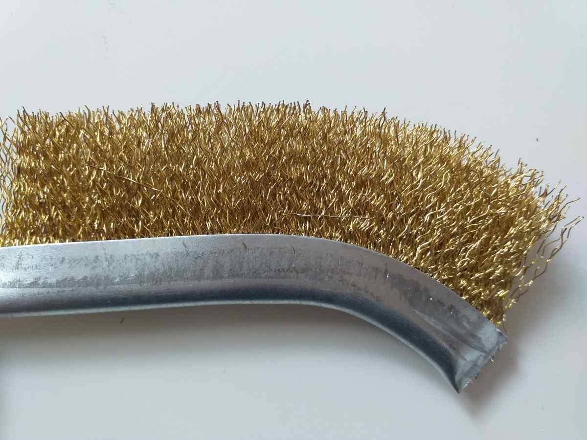 Spazzola metallica inox e nylon
